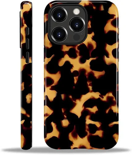 Vista 34 de Funda para iPhone 11, resistente híbrida 2 en 1, protección completa contra golpes con acabado brillante, diseño de collage de tela a cuadros