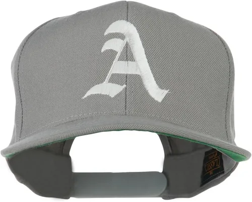 Vista 6 de e4Hats Gran Inglés Antiguo Un Gorra Plana Bordada Negro