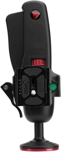 Vista 9 de 3Pod Trípode de fibra de carbono Orbit con cabeza esférica de agarre de pistola