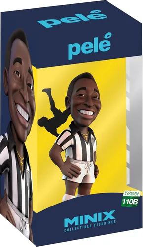Vista 7 de MINIX COLLECTIBLE FIGURINES - Figura deportiva coleccionable de 4.7 in, Pelé - Brasil 1ST KIT