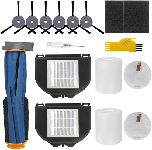 Vista 7 de Kit de accesorios para Shark IQ R101AE (RV1001AE) IQ R101 (RV1001) AV911S EZ AV1010AE IQ Robot Aspirador Piezas de repuesto Paquete de cepillo