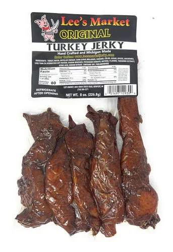 Vista 3 de Lee's Market Carne seca de pollo a la parrilla con piña, suave y tierna, saludable y baja en carbohidratos, sin gluten, apta para dieta paleo