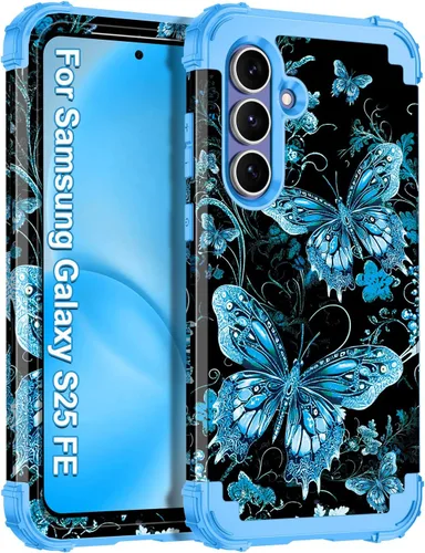 Vista 38 de Casetego Funda para Galaxy A16 5G, Tres Capas de Alta Resistencia Robusta a Prueba de Golpes, Protección Completa Rugosa de PC Duro + Parachoques