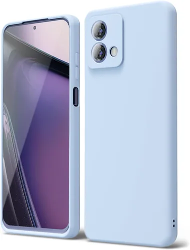Vista 42 de oakxco para Motorola Moto G Stylus 5g 2021 Funda de teléfono de silicona líquida, delgada y suave, de goma de caucho, TPU, cubierta simple y lisa
