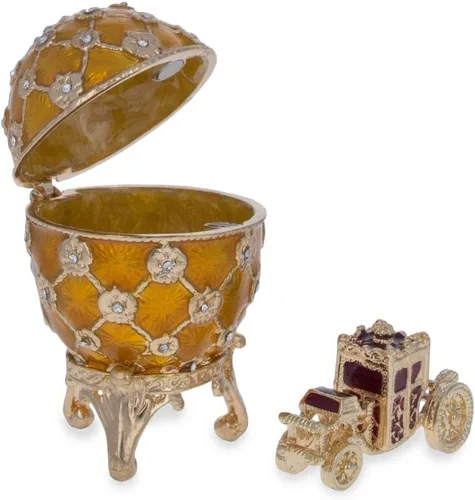 Vista 8 de BestPysanky 1897 Coronation Royal Imperial Huevo de Pascua 2.5 pulgadas