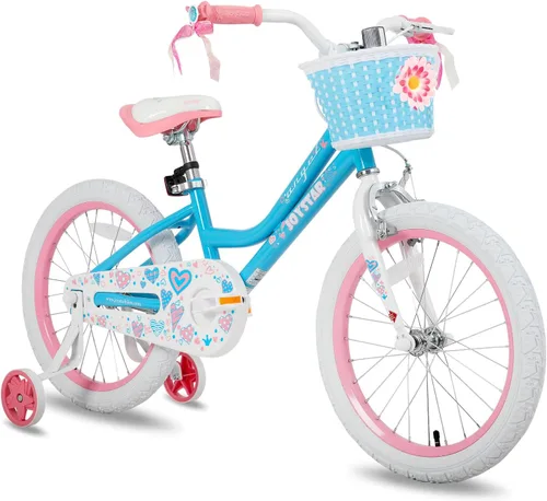 Vista 21 de JOYSTAR Angel Bicicleta para Niñas para Niñas Pequeñas y Niños de 2 a 13 Años, Bicicleta para Niños de 12, 14, 16, 18, 20 Pulgadas con Ruedas