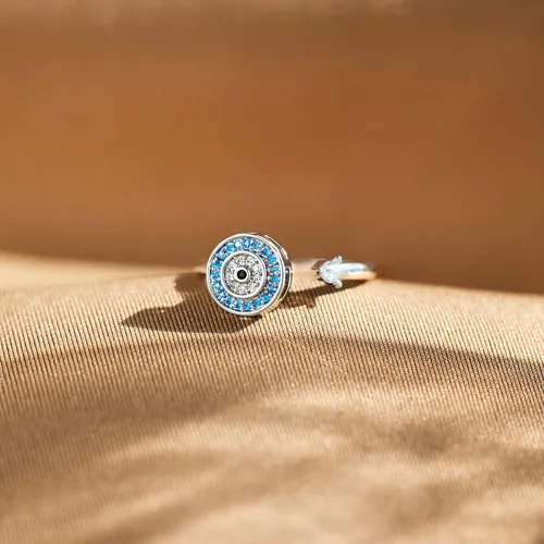 Vista 75 de Anillo de plata de ley 925, minimalista, ajustable, hecho a mano, para mujeres y niñas