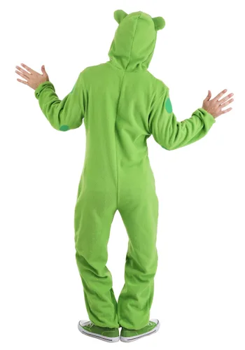 Vista 2 de Disfraz de Onesie de Rana para Adultos Multicolor