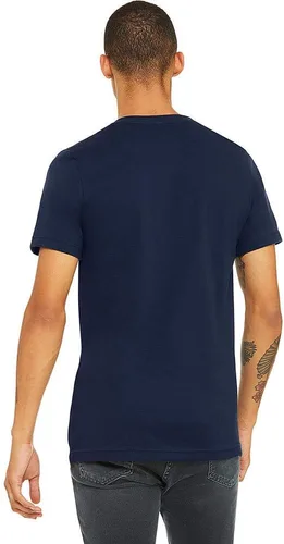 Vista 4 de Camiseta de manga corta con cuello redondo unisex de lona