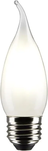 Vista 2 de Satco S21311/06 - Bombillas LED E26 de 3 W, 2700 K, clasificación de 15000 horas, regulables, paquete de 6