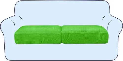 Vista 48 de subrtex Funda de Cojín Elástica Suave para Asiento de Sofá Funda Deslizable de Spandex para Silla y Sofá Adecuada para 1-2-3 Plazas Reemplazo