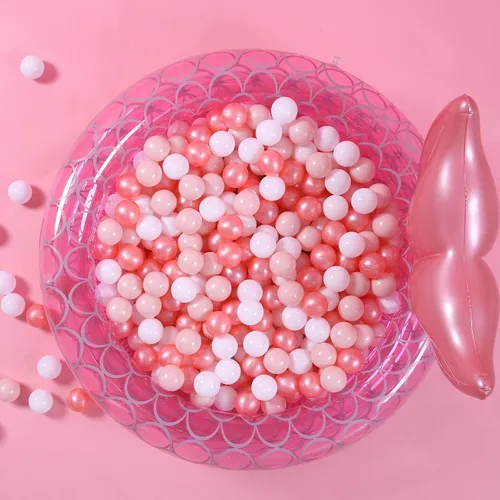 Vista 6 de GOGOSO Bolas para corral de bolas para niños pequeños plásticos accesorios a prueba de aplastamiento duraderos formas divertidas juguetes de baño
