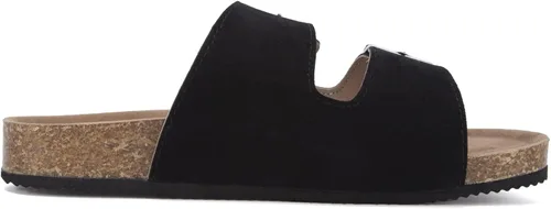 Vista 5 de Anproity Womens Slide Sandal Cork Footbed Sole Comfortable Adjustable Two Strap Buckle Sandals