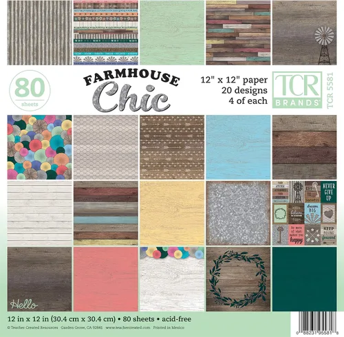Vista 12 de Recursos Creados por Profesores - Papel para Proyectos Confeti, 12" x 12" (TCR5577)