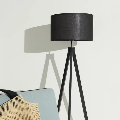 Vista 8 de Brightech Eden - Lámpara de pie LED con trípode, luz moderna regulable de mediados de siglo para salas de estar contemporáneas, lámpara de pie alta