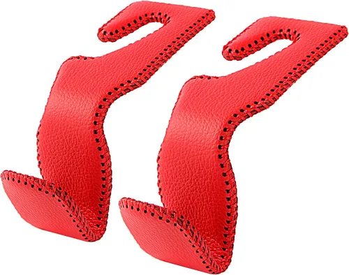 Vista 14 de AMVOYOA Ganchos para reposacabezas para bolsos y bolsas, colgador para reposacabezas del asiento trasero del automóvil, gancho de almacenamiento