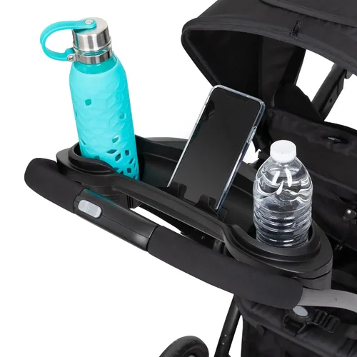 Vista 5 de Baby Trend Sistema de viaje para compradores 5 en 1 Sit N' Stand, Moondust