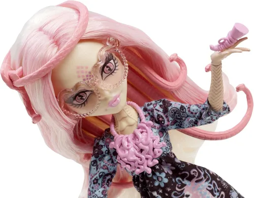 Vista 5 de Muñeca de Monster High "Frights, camera, action!" Viperine Gorgon (discontinuada por el fabricante)