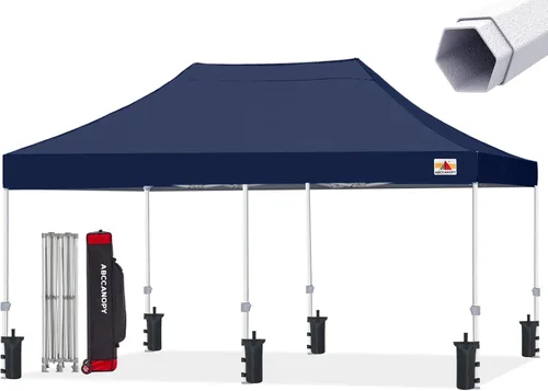 Vista 18 de ABCCANOPY Commercial Pop Up Canopy Tent 10x10 Premium-Series, Black
