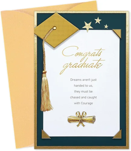 Vista 9 de D24TIME Tarjetas de graduación de clase de 2026 para él y ella, regalo de graduación feliz para hijo, hija, graduados de la escuela secundaria
