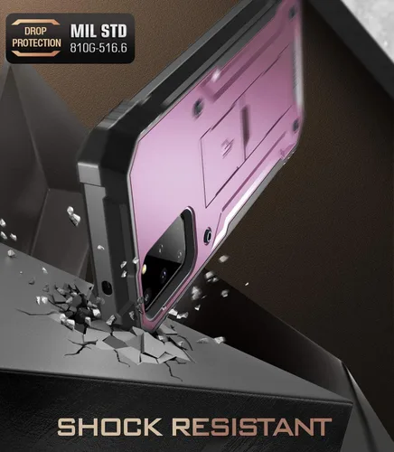 Vista 7 de Poetic Revolution Series - Funda para Samsung Galaxy S20 Plus/Galaxy S20+, cuerpo completo, resistente, de doble capa, a prueba de golpes