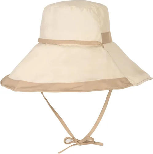 Vista 8 de Sombrero de sol de ala ancha UPF 50+ para mujer, transpirable, con protección UV, plegable para la playa al aire libre Beige