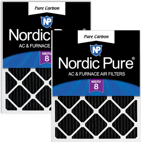 Vista 36 de Nordic Pure 20x20x1 (Tamaño real: 19 1/2 x 19 1/2 x 3/4) Filtros de aire para caldera/aire acondicionado Poly Green MERV 6 – Reduce el polvo