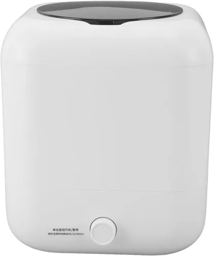 Vista 9 de ANGGREK Mini lavadora compacta, 10W 2000mAh Mini lavadora para el hogar (blanco)