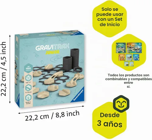 Vista 5 de Ravensburger GraviTrax Extension Trax - Juguetes de construcción para niños a partir de 3 años, regalos para niños