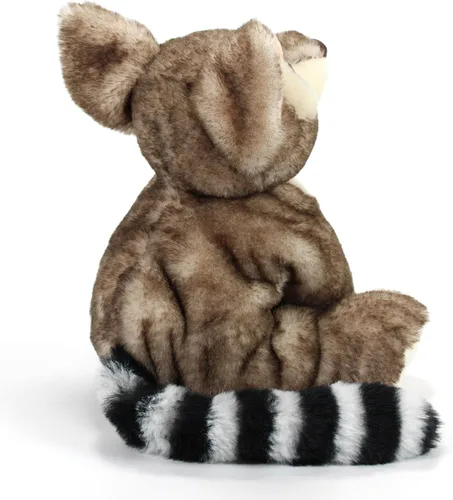 Vista 3 de The Petting Zoo Ringtail - Peluche de gato, regalos para niños, animales salvajes de la vida silvestre, juguete de peluche lémur de 9 pulgadas