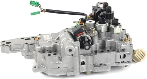 Vista 4 de JF011E RE0F10A Cuerpo de válvula de caja de cambios compatible con Nissa-n Altima Sentra Dodg-e CVT (dos sensores de presión)