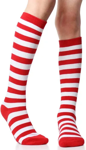 Vista 10 de juDanzy Calcetines hasta la rodilla con agarres para bebés, niños pequeños y niños