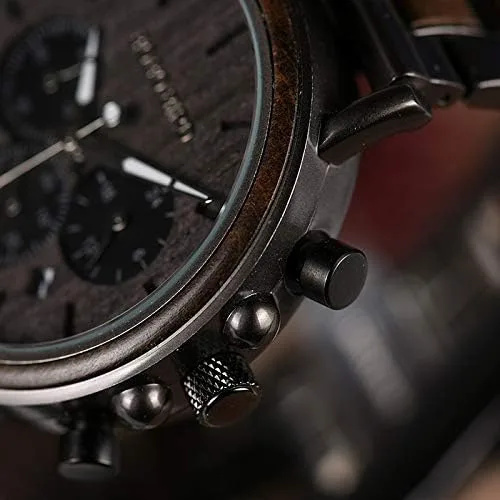 Vista 5 de Reloj de madera grabado para tu novio tu chico tu prometido tu marido Personalizado para cumpleaños aniversario