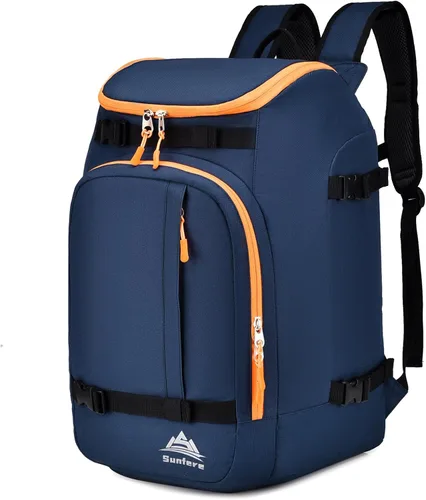 Vista 14 de Bolsa para botas de esquí, snowboard, viajes, patinaje, mochila para adultos y jóvenes, accesorios de equipo de esquí Army Green