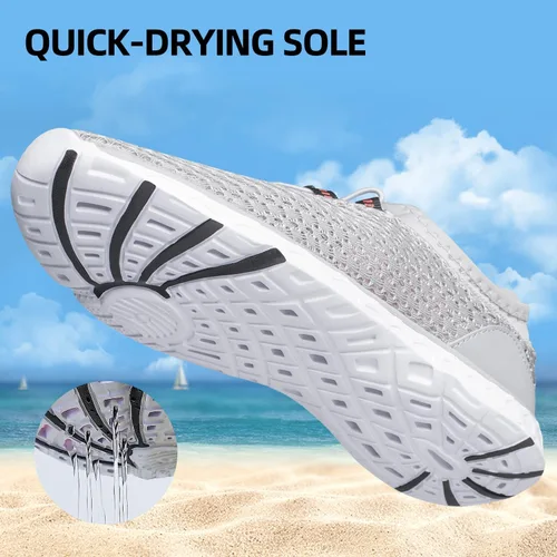 Vista 3 de DOUSSPRT Zapatos acuáticos deportivos de secado rápido para mujer