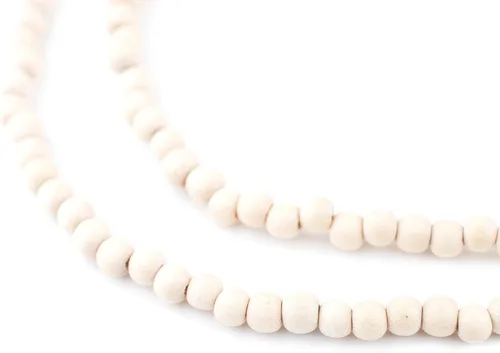 Vista 249 de TheBeadChest: cuentas de madera redondas naturales de 0.315 pulgadas, cuentas de madera sueltas espaciadoras para fabricar joyas, 4 tamaños