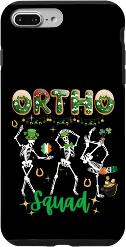Vista 9 de Funda ortopédica a juego para iPhone 15 Ortho St Patricks Squad
