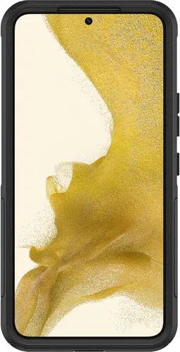 Vista 4 de OtterBox Funda para Galaxy S22 Commuter Series, negra, delgada y resistente, apta para bolsillo, con protección de puerto