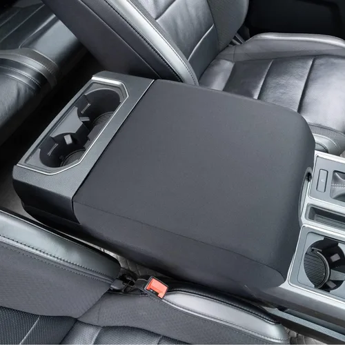 Vista 8 de PIMCAR Compatible con Ford 2015-2020 F150, 2017-2022 F250 F350 F450, 2018-2024 Expedition Organizador de consola central y protector de reposabrazos