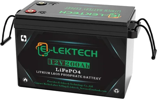 Vista 10 de Batería de litio LiFePO4 de 12V 200Ah