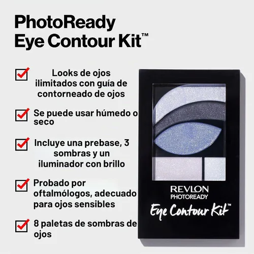 Vista 3 de Revlon Base Photoready, sombra y brillo