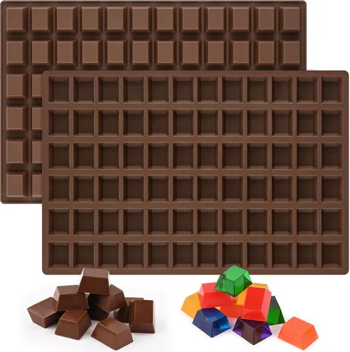 Vista 10 de Sakolla 3 piezas de moldes redondos de silicona para galletas de chocolate, moldes cilíndricos de 12 cavidades para Oreos cubiertas de chocolate