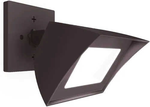 Vista 9 de WAC Lighting, Endurance Flood Energy Star 35W Luz de inundación LED 3000K en blanco Blanco (Architectural White)