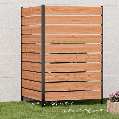 Vista 13 de Modern Shade - Pantalla de valla de privacidad de madera de 5' x 3' (1 panel) de madera natural, panel de valla de privacidad al aire libre