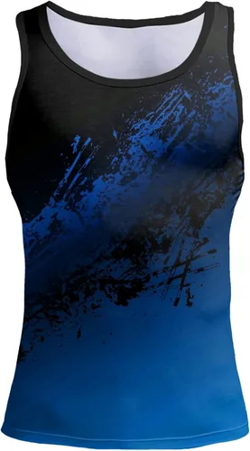 Vista 2 de EELHOE Mens Tank Tops True Comfort Sleeveless Breathable Classic Fit Sport Graphic Casual Shirt Fashion Soft Vest