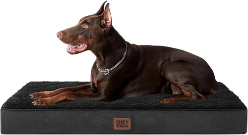 Vista 90 de EHEYCIGA Camas ortopédicas para perros, cama para perros con funda extraíble lavable, todos los tamaños de perros