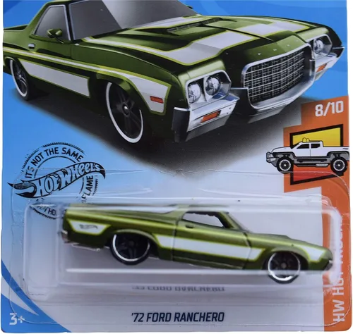 Vista 2 de Hot Wheels Ford Ranchero 29/250 '72, verde