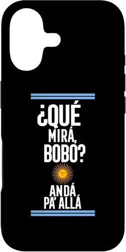 Vista 32 de iPhone 16 Qué Miras Bobo - Funda Mirabobo, Quemira Mirá