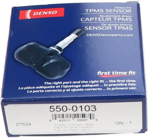 Vista 5 de Sensor de sistema de monitoreo de presión de neumáticos Denso (TPMS) - 550-0103
