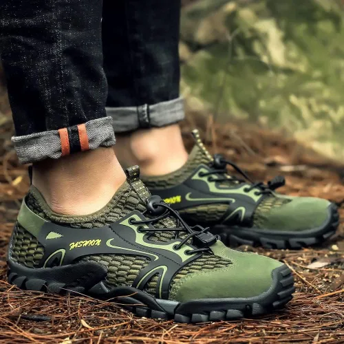 Vista 5 de YING LAN Zapatos de agua de secado rápido antideslizantes para playa, natación, deportes acuáticos, buceo, vela, kayak, pesca, descalzo, piscina